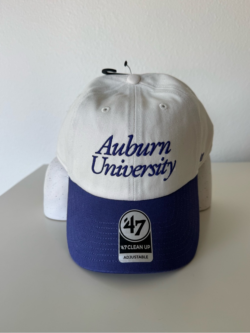 ‘47 Brand Auburn University Foundation Script Purple Blue & Cream Clean Up Cap